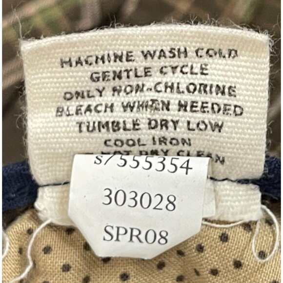 Old Navy Men Classic Preppy Y2K Plaid Older Brother Flat Front Chino Short 38 - Picture 9 of 9